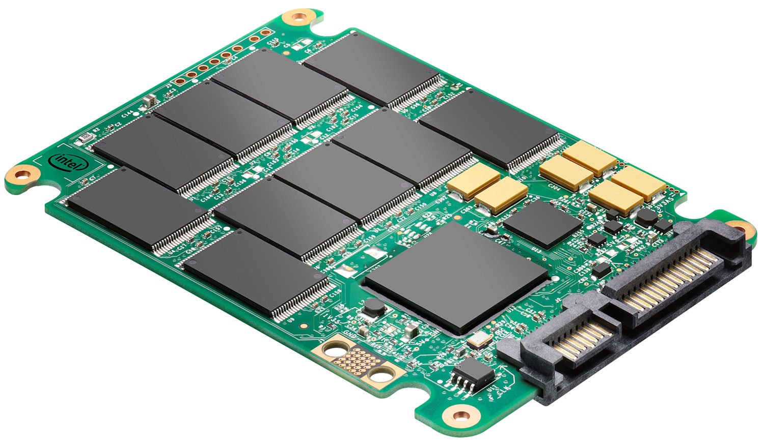 SSD (Solid State Drive) คือ อุปกรณ์จัดเก็บข้อมูลแบบ Solid-State ที่ใช้วงจรรวม ประกอบเป็นหน่วยความจำในการเก็บข้อมูลแบบต่อเนื่อง บางครั้งเรียกว่าอุปกรณ์โซลิดสเตตหรือดิสก์โซลิดสเตต แม้ว่า SSD จะไม่มีดิสก์เป็นฟิสิคัล
SSD สามารถใช้อินเทอร์เฟซฮาร์ดดิสก์ไดรฟ์ (HDD)แบบดั้งเดิม และฟอร์มแฟคเตอร์หรือฟอร์มและอินเทอร์เฟซรูปแบบใหม่ ที่พัฒนาขึ้นเพื่อตอบสนองข้อได้เปรียบเฉพาะของเทคโนโลยีหน่วยความจำแฟลชที่ใช้ใน SSD อินเทอร์เฟซแบบดั้งเดิม (เช่นSATAและSAS ) และปัจจัยรูปแบบ HDD มาตรฐานช่วยให้ SSD ดังกล่าวสามารถใช้เป็นแบบแทนที่ สำหรับ HDD ในคอมพิวเตอร์และอุปกรณ์อื่น ๆ ปัจจัยรูปแบบใหม่เช่น mSATA , M.2 , U.2 และ Ruler SSD และอินเตอร์เฟสความเร็วสูงกว่าเช่น NVMe ผ่าน PCI Express สามารถเพิ่มประสิทธิภาพการทำงานของ HDD 
SSD ไม่มีส่วนประกอบเชิงกลที่เคลื่อนไหว สิ่งนี้แตกต่างจากไดรฟ์ระบบเครื่องกลไฟฟ้าทั่วไปเช่นฮาร์ดดิสก์ไดรฟ์ (HDD) หรือฟลอปปีดิสก์ซึ่งมีดิสก์หมุนและหัวอ่าน / เขียนแบบเคลื่อนย้ายได้ เมื่อเทียบกับไดรฟ์ไฟฟ้า SSDs มักจะทนต่อการช็อกทางกายภาพทำงานอย่างเงียบ ๆ ได้เร็วขึ้นเวลาในการเข้าถึงและลดความล่าช้า ในขณะที่ราคาของ SSD ลดลงอย่างต่อเนื่องเมื่อเวลาผ่านไป SSDs (ตั้งแต่ปีพ. ศ. 2561 ) ยังคงมีราคาแพงกว่าต่อหน่วยเก็บข้อมูลมากกว่า HDD และคาดว่าจะยังคงอยู่ในทศวรรษหน้า